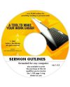 Sermon Outlines - expository, alliteration, exegesis, exhaustive, detailed but practical)